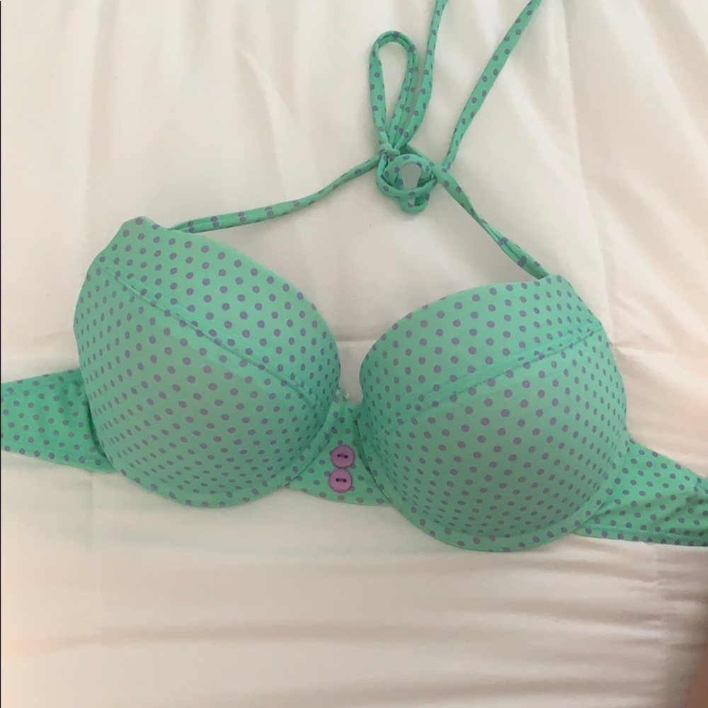 U.S. Polo Assn. Polka Dot Bikini Top